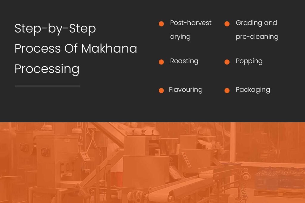 Process Of Makhana Processing