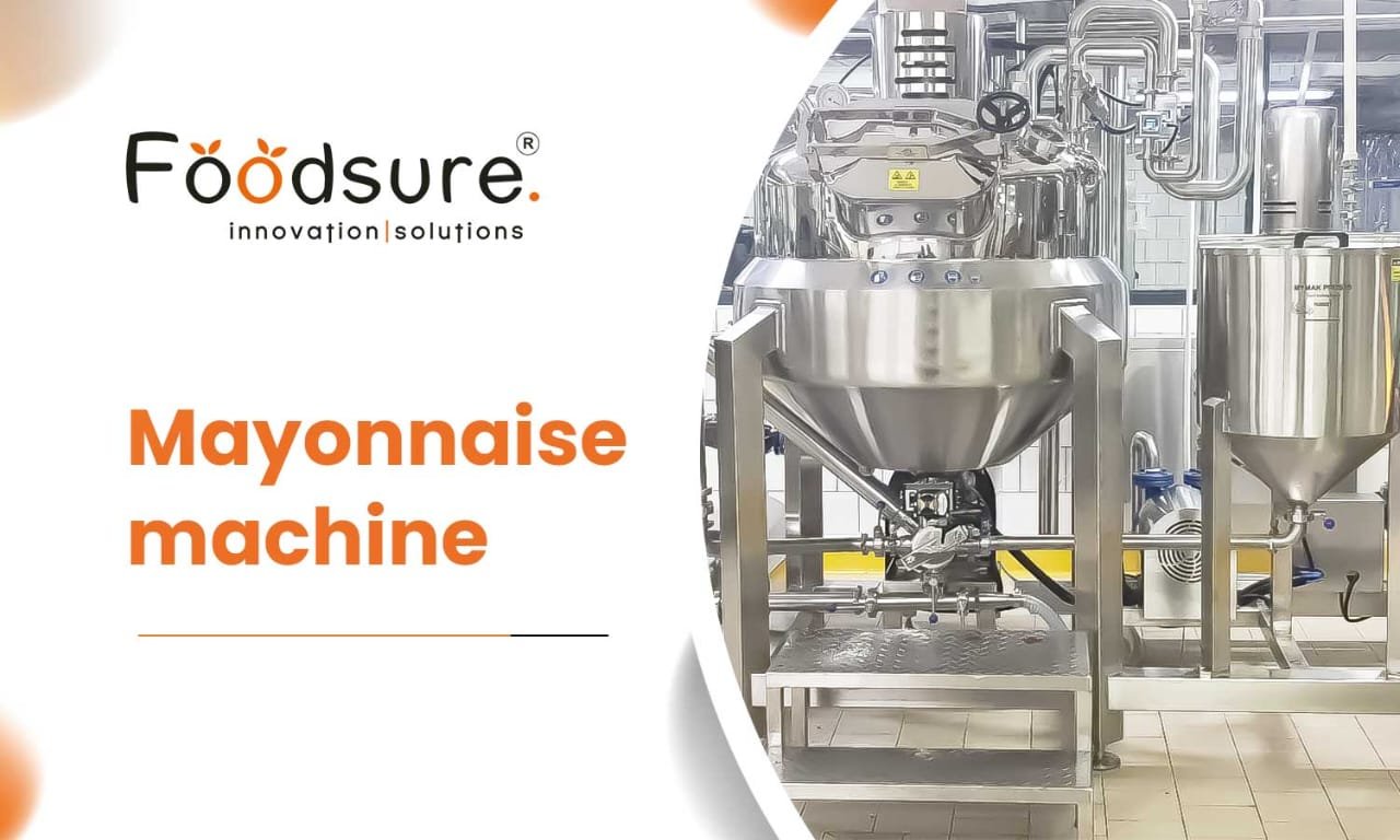 Commercial mayonnaise making machine
