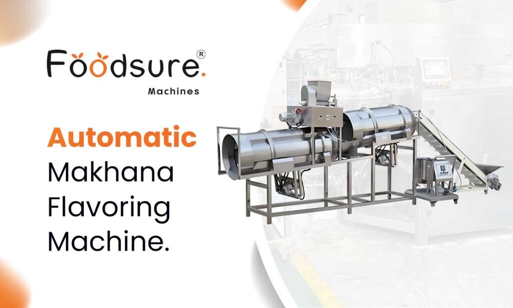 Automatic Makhana Flavoring Machine