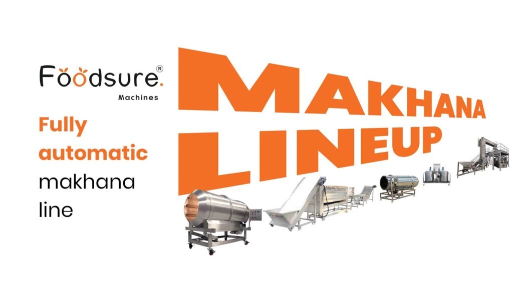 Fully automatic makhana line