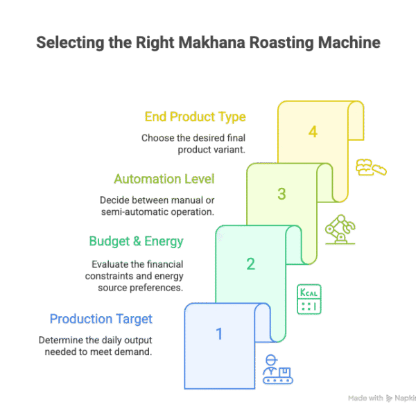 How To Choose The Right Makhana Roasting Machine in Noida? 