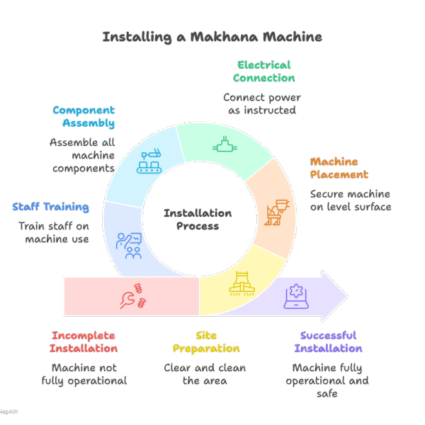 Roasted Makhana Machine in Pune