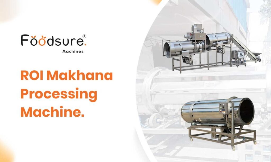 Roi Makhana Processing Machine