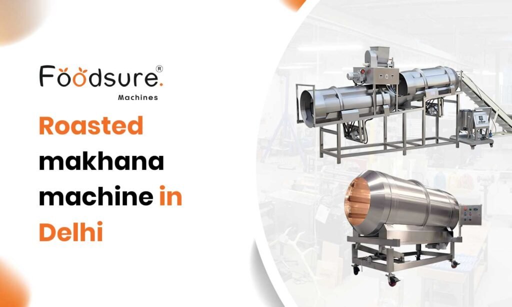 Roasted Makhana Machine in Delhi