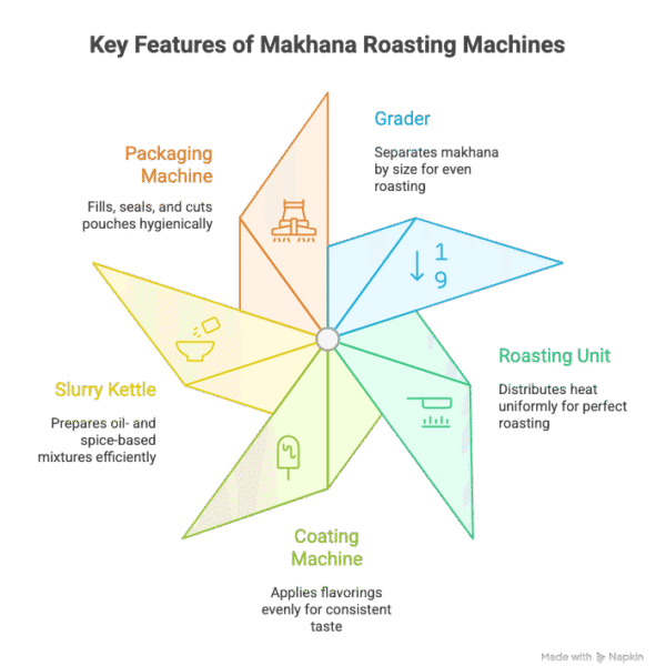 Roasted Makhana Machine in Pune