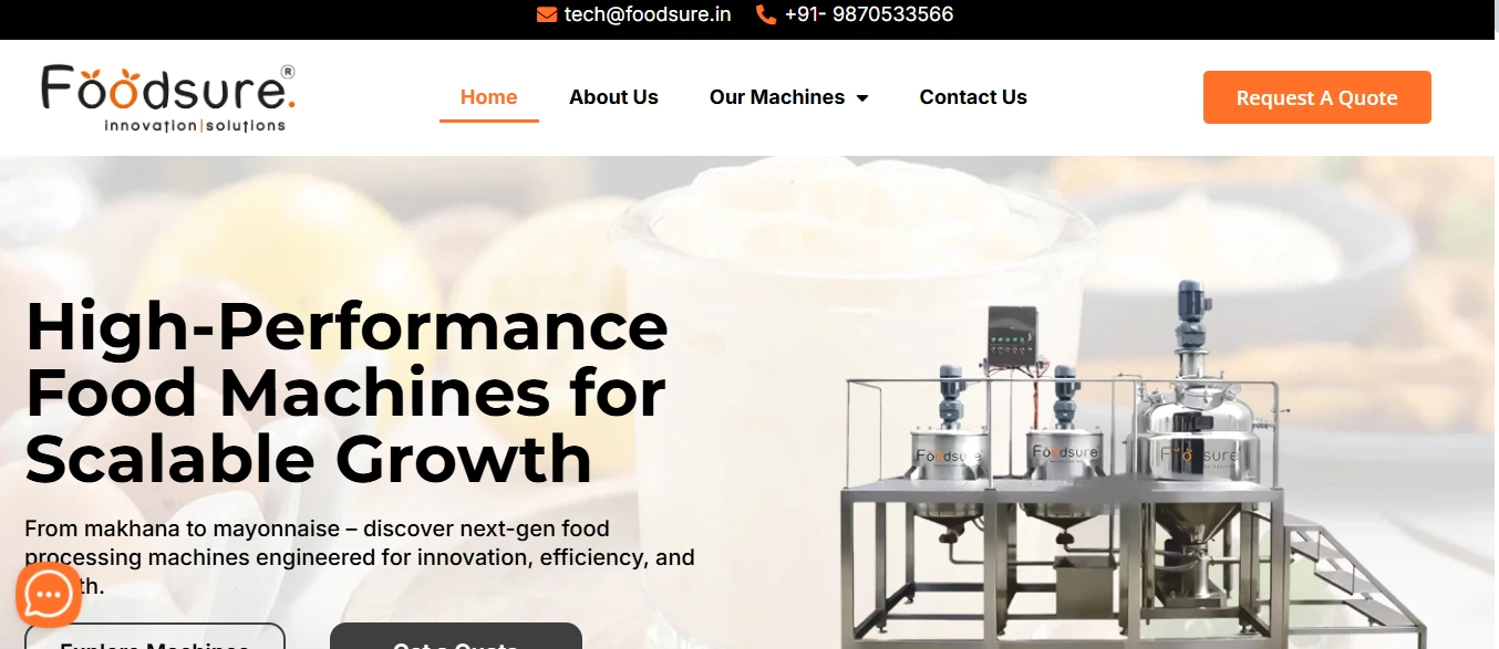 Foodsure Machines