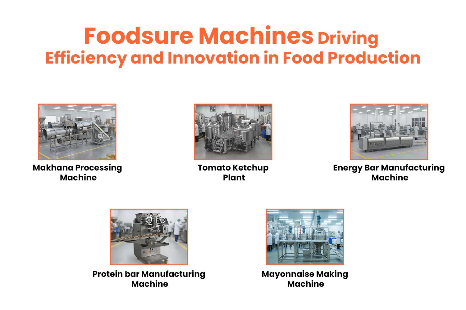 Foodsure Machines Driving Efficiency and Innovation in Food Production