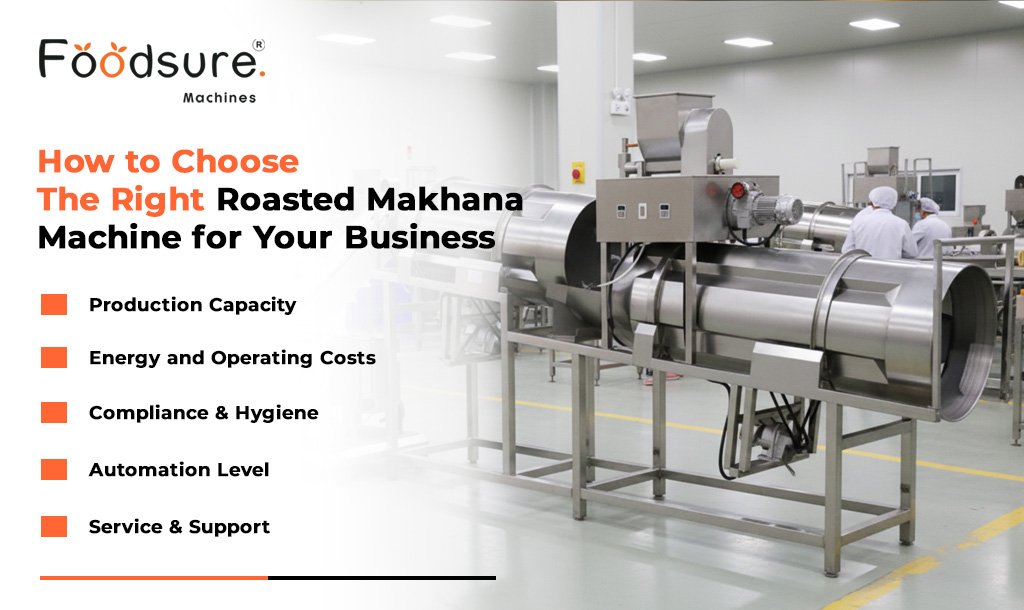 How to Choose the Right Roasted Makhana Machine for Your Business