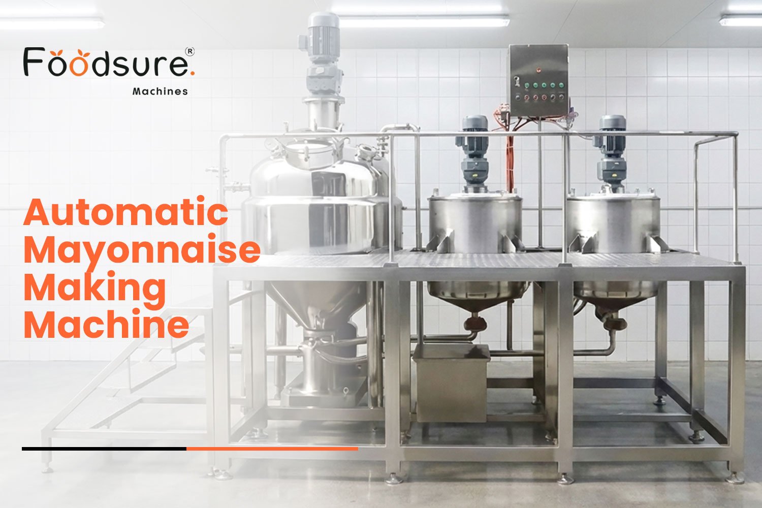 Automatic mayonnaise making machine