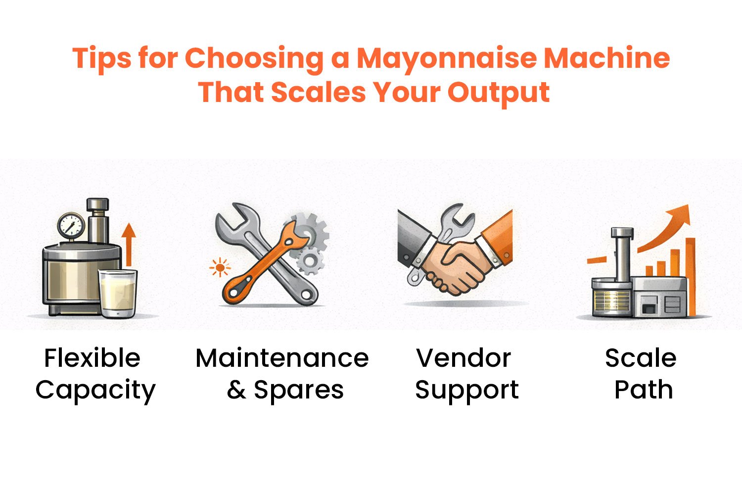Tips for Choosing a Mayonnaise Machine That Scales Your Output