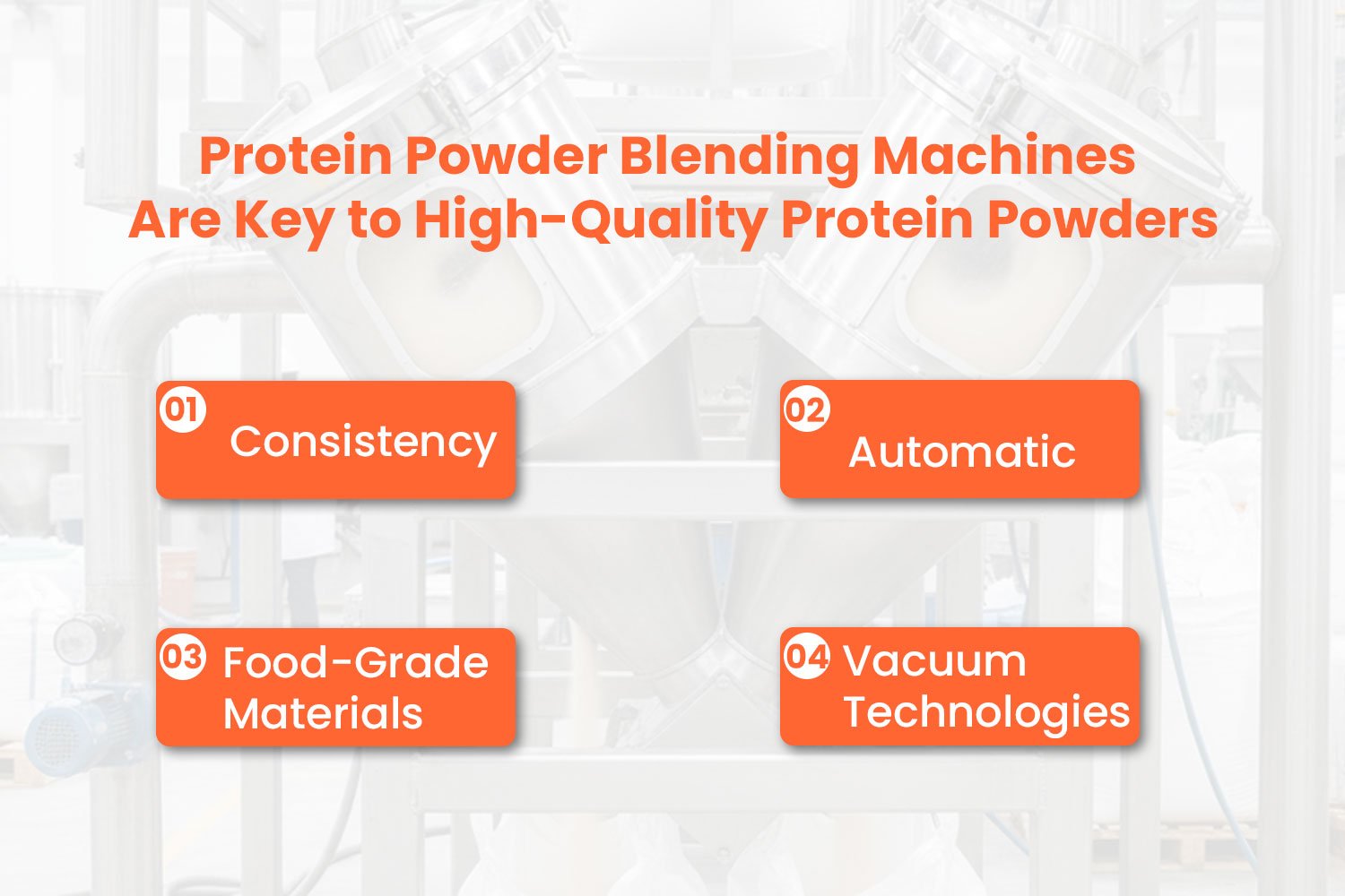 Why Modern Protein Powder Blending Machines Are Key to High-Quality Protein Powders