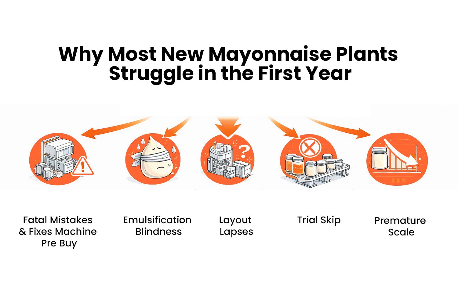 Why Most New Mayonnaise Plants Struggle in the First Year