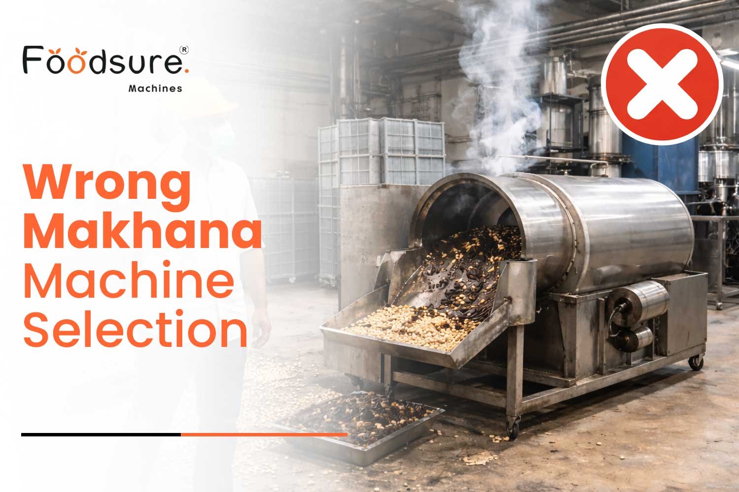How Wrong Makhana Machine Selection Caused Startup Failure – Real Case Study