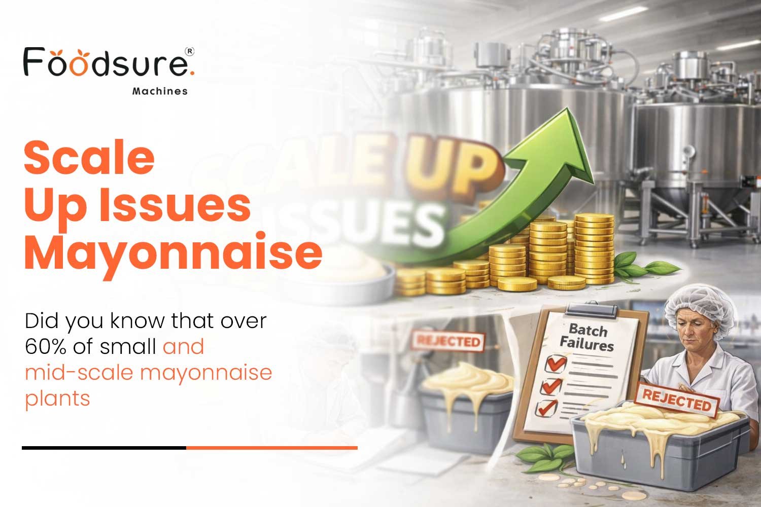 Scale Up Issues Mayonnaise