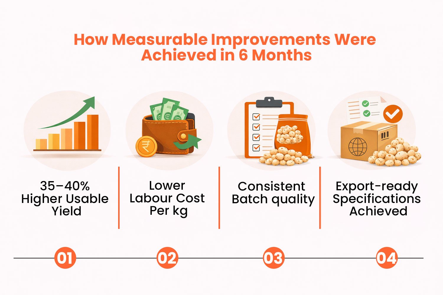 Measurable Improvements Were Achieved in 6 Months Measurable Improvements Were Achieved in 6 Months