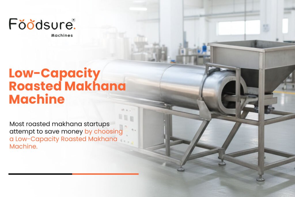 Low-Capacity Roasted Makhana Machine