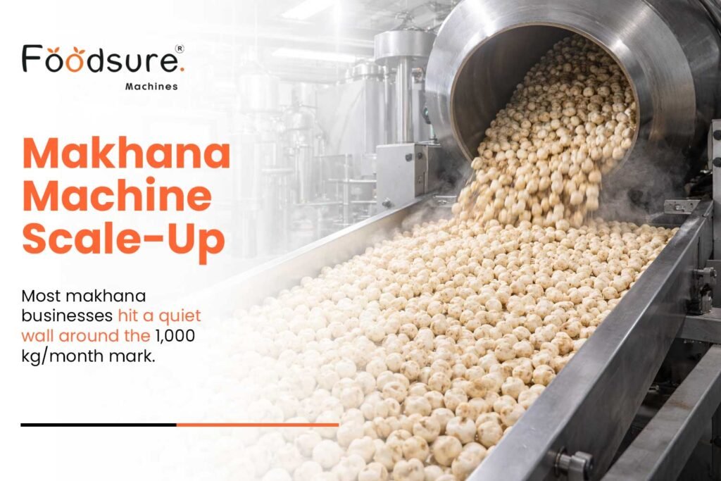Makhana Machine Scale-Up