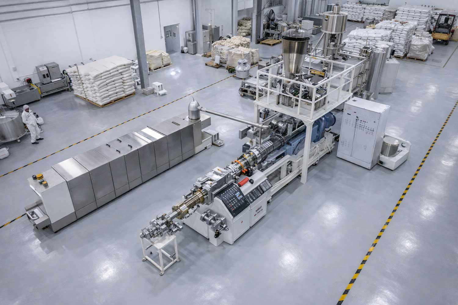 soya badi machine plant setup