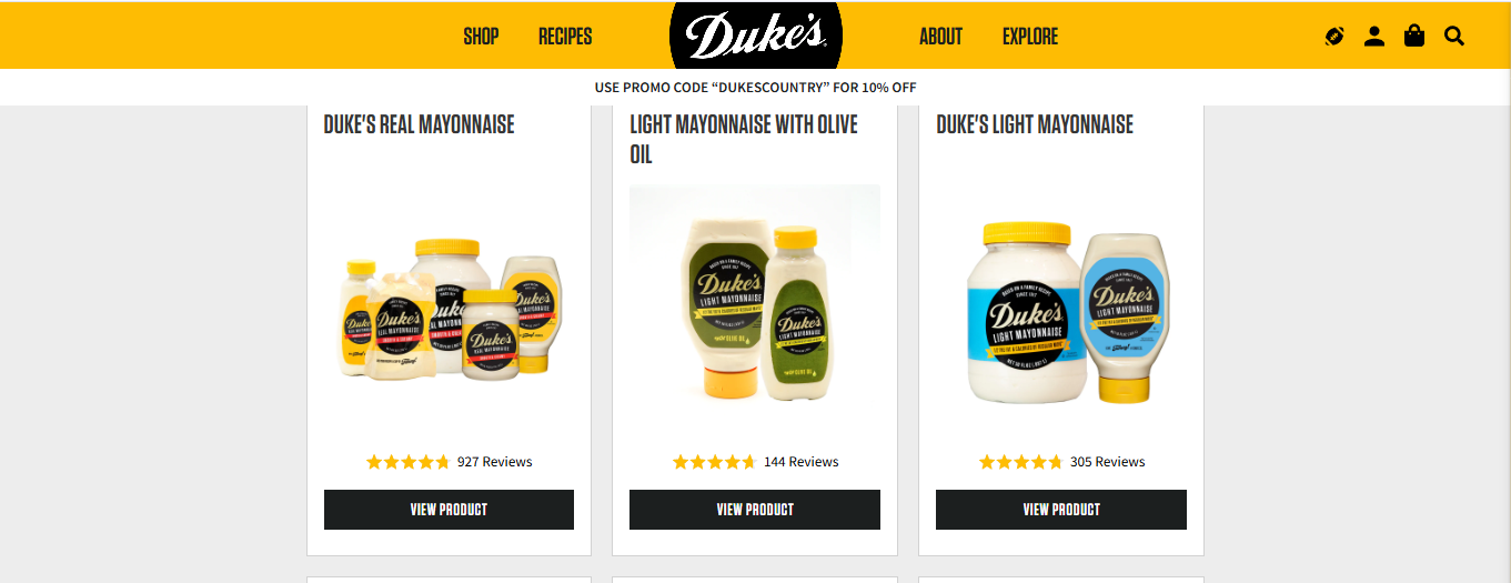 Southern Style Mayonnaise by Duke