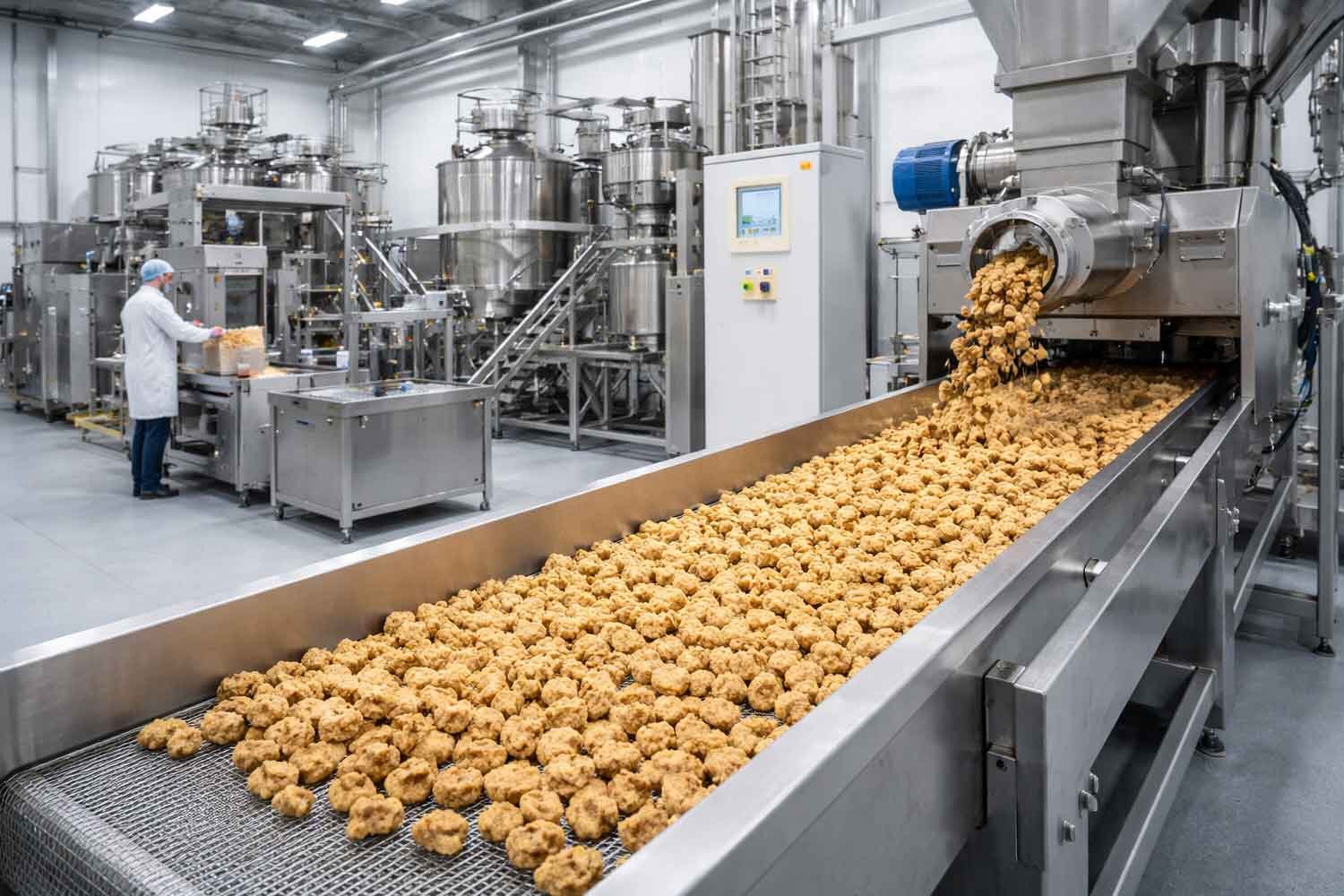 Soya Chunk Manufacturing Plant Setup