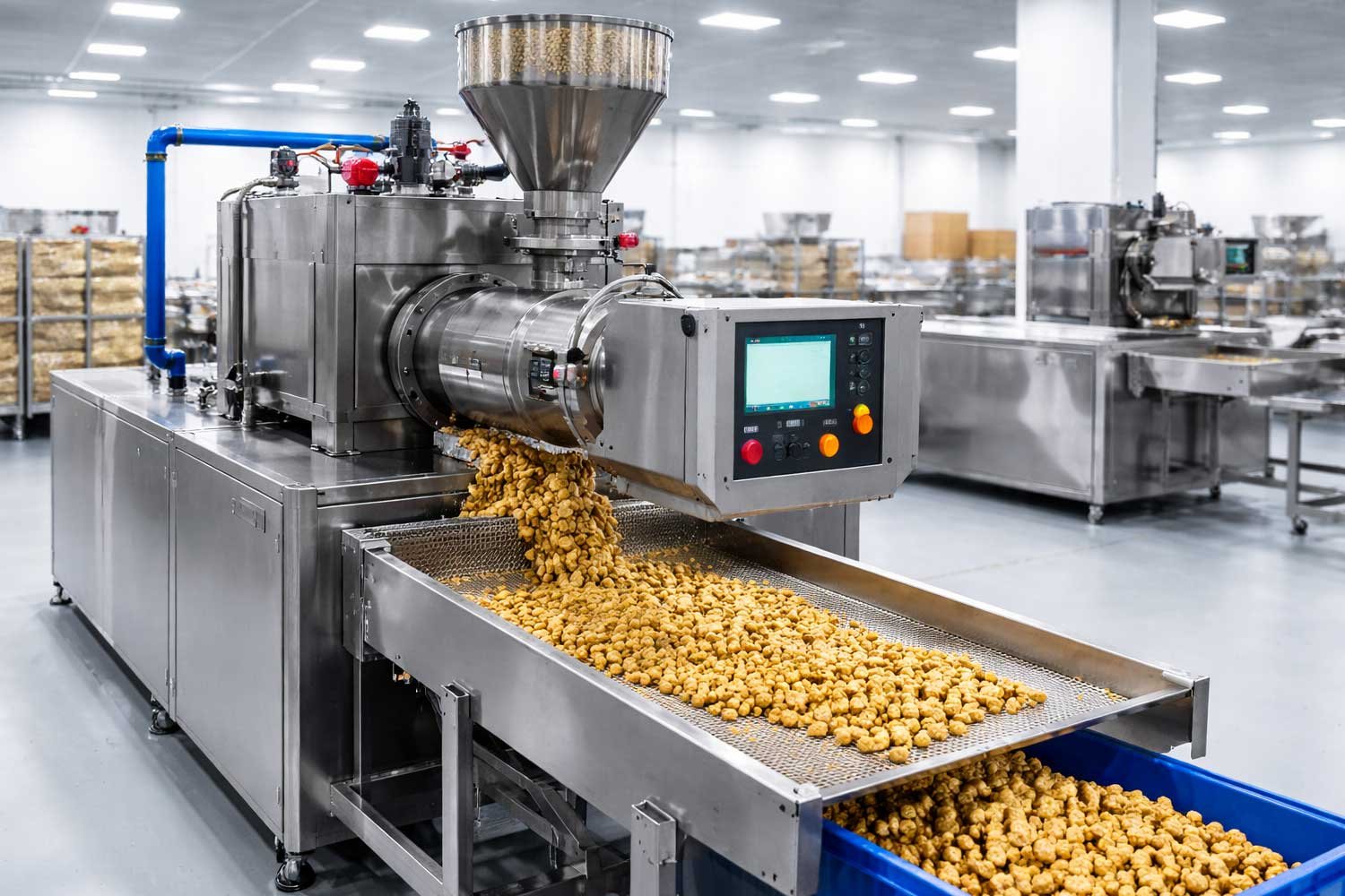 Soya Extruder Machine