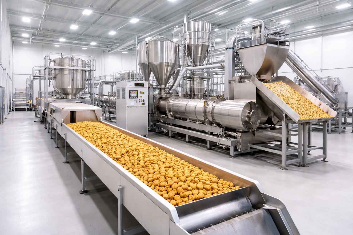 Soya Nugget Manufacturing Plant Scaling