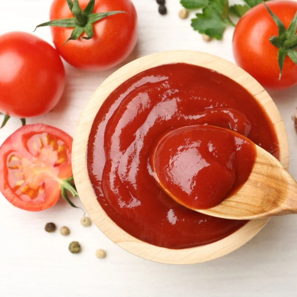 tomato ketchup produced by foodsure machine