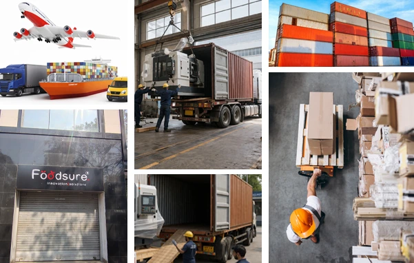 Dispatch collage for machines