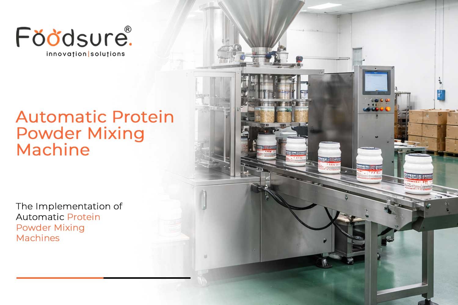 Automatic Protein Powder Mixing Machine