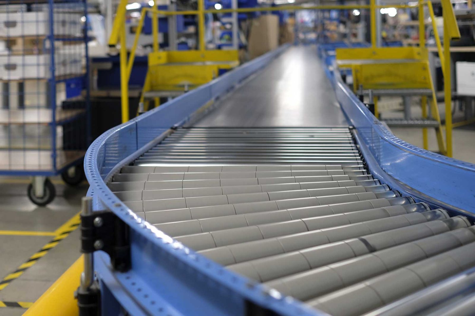 Conveyor Belt Machine Process