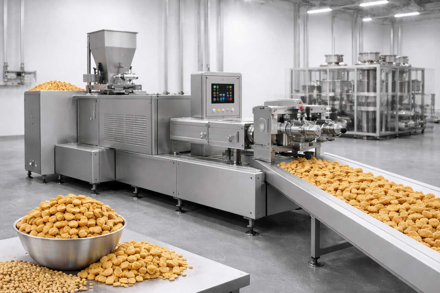 Commercial Soya Nugget Equipment