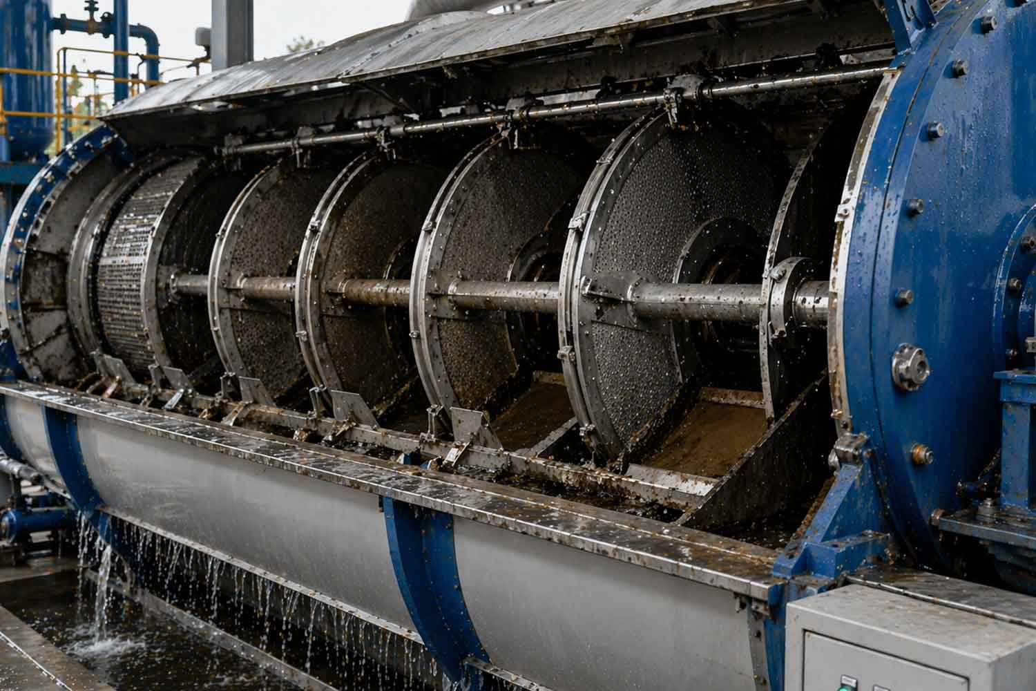 Rotary Drum Vacuum Filter Improves