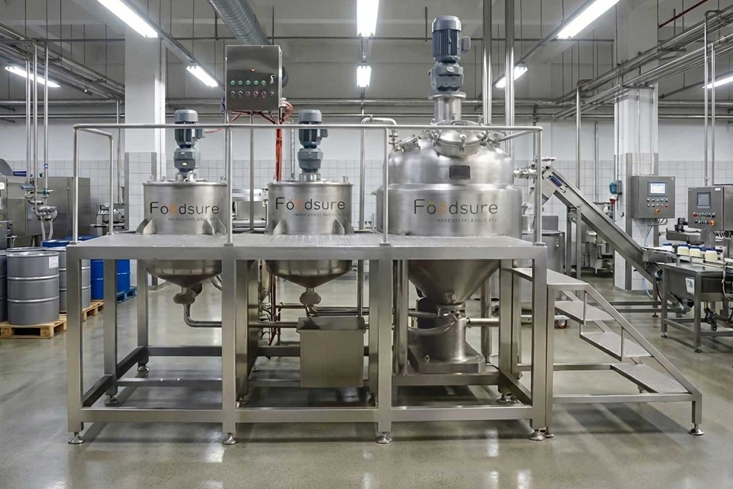 Vacuumised Mayonnaise Making Machine Vacuumised Mayonnaise Making Machine