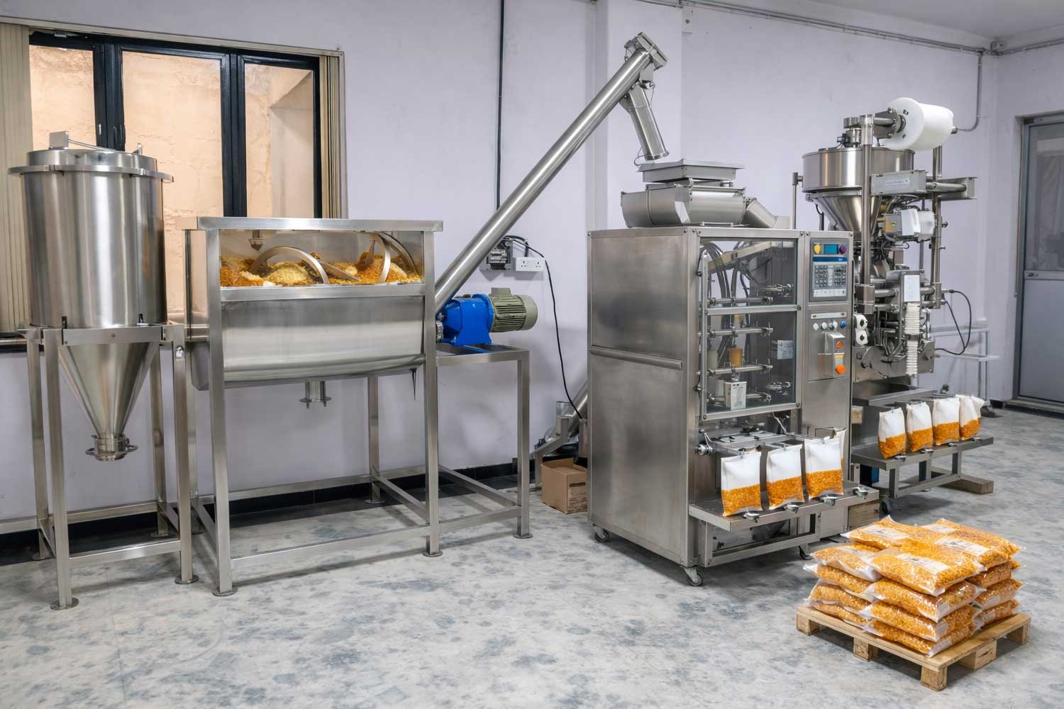 Spice Powder Mixing Process Spice Powder Mixing Process