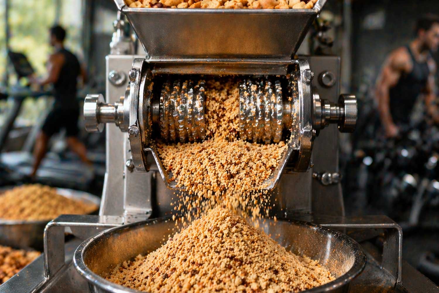 Roasted Crushed Peanuts Process