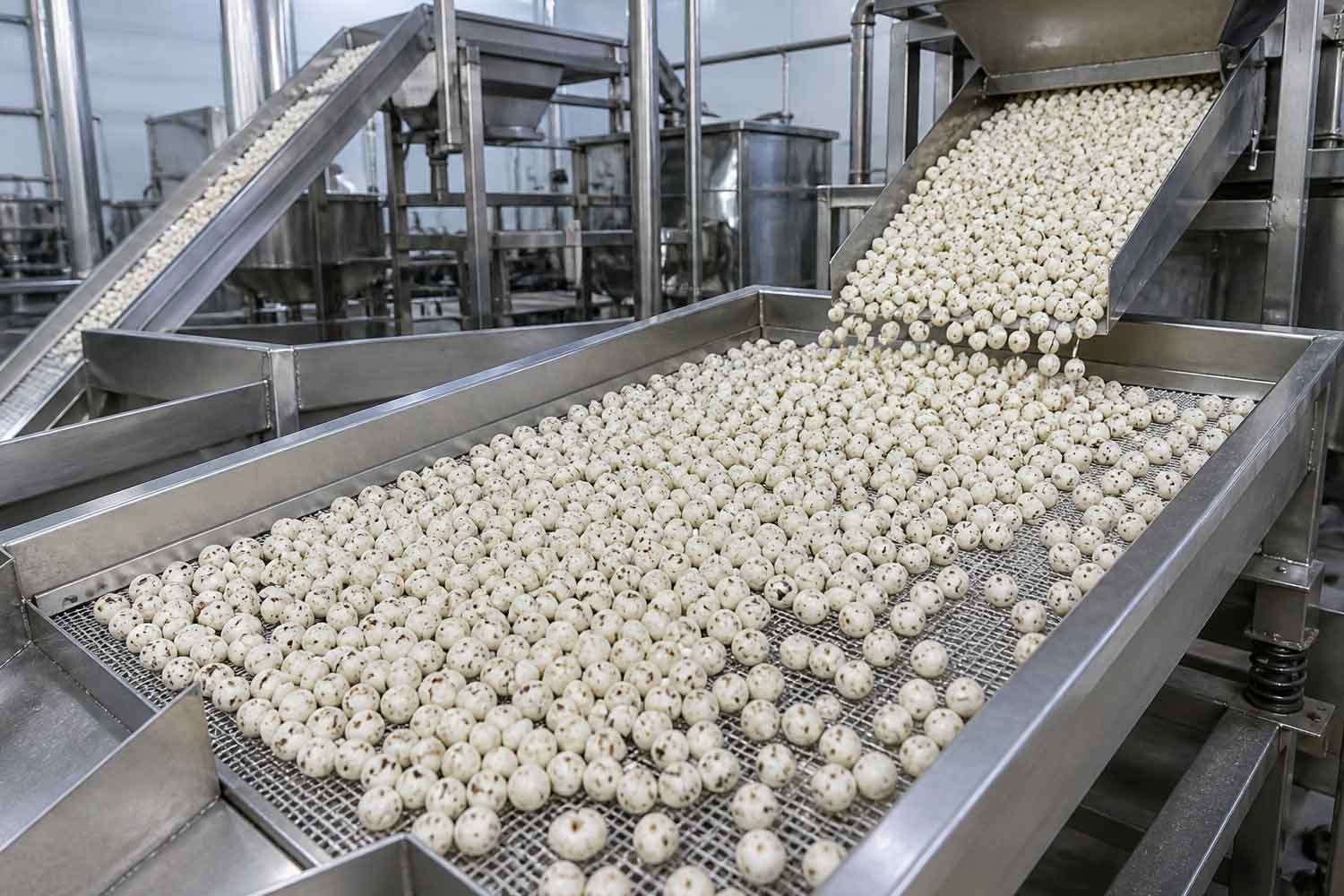 Multi Grade Makhana Machine Process