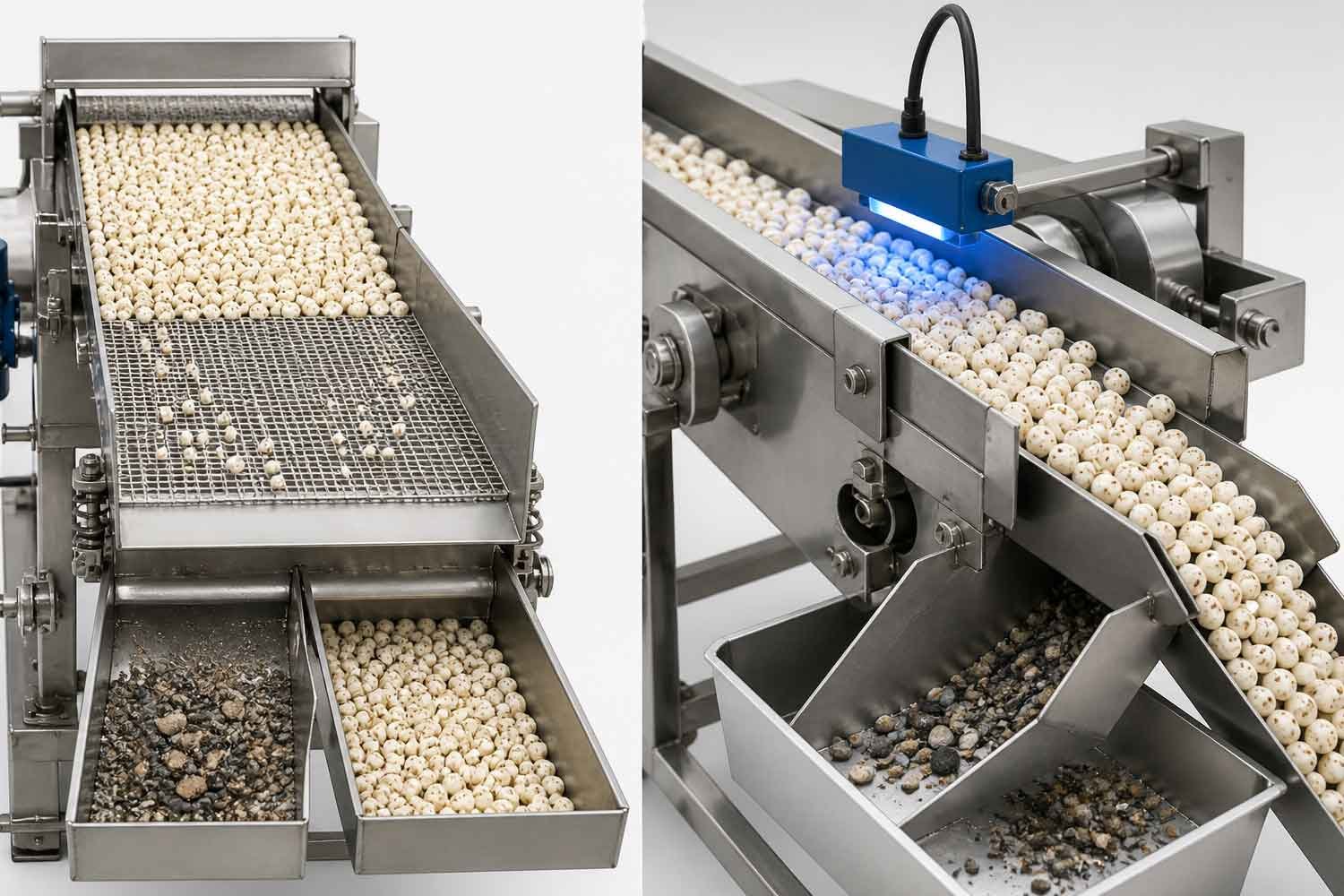 Precision Stone Makhana Machine 