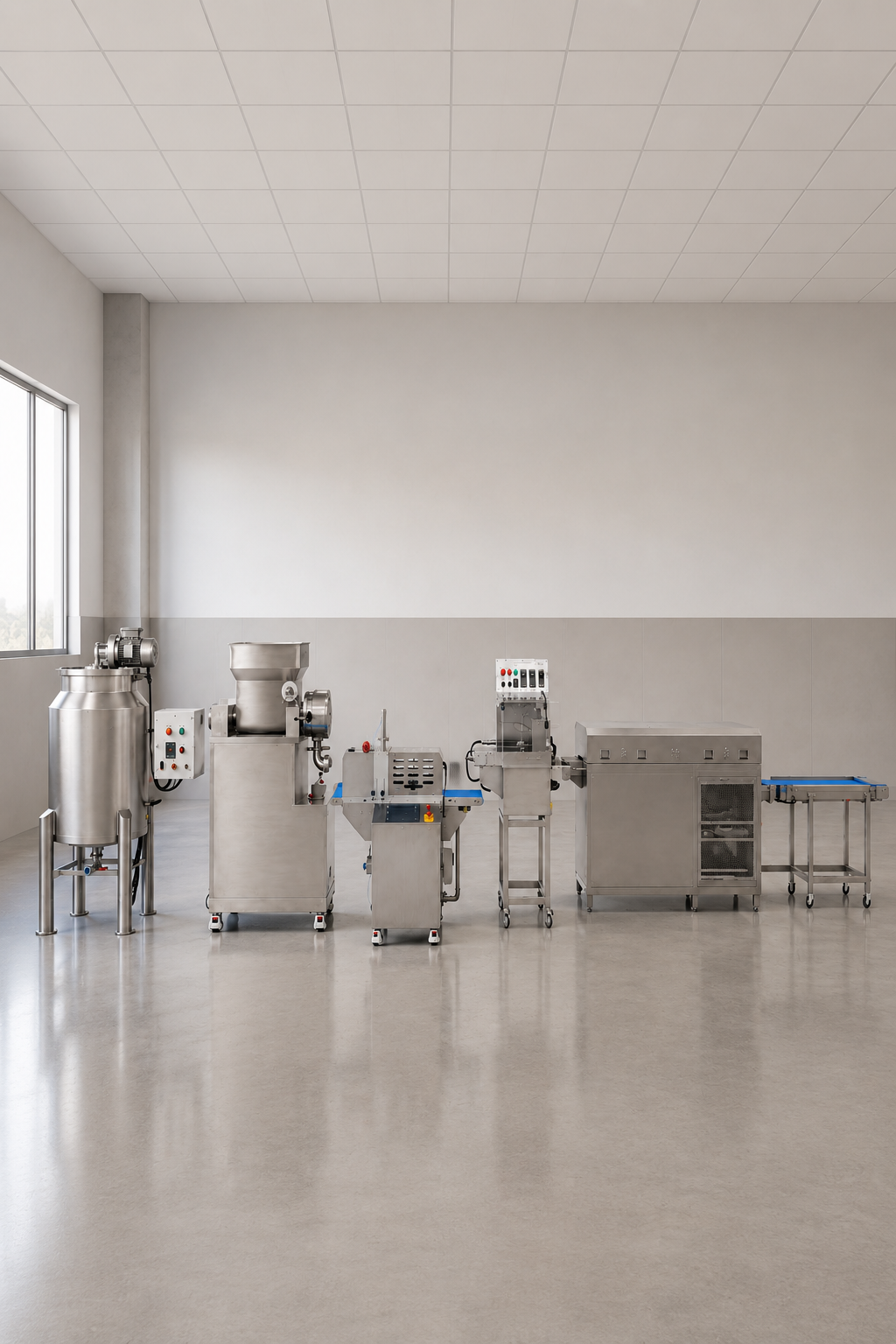 Industrial Protein Bar Production Plant Setup