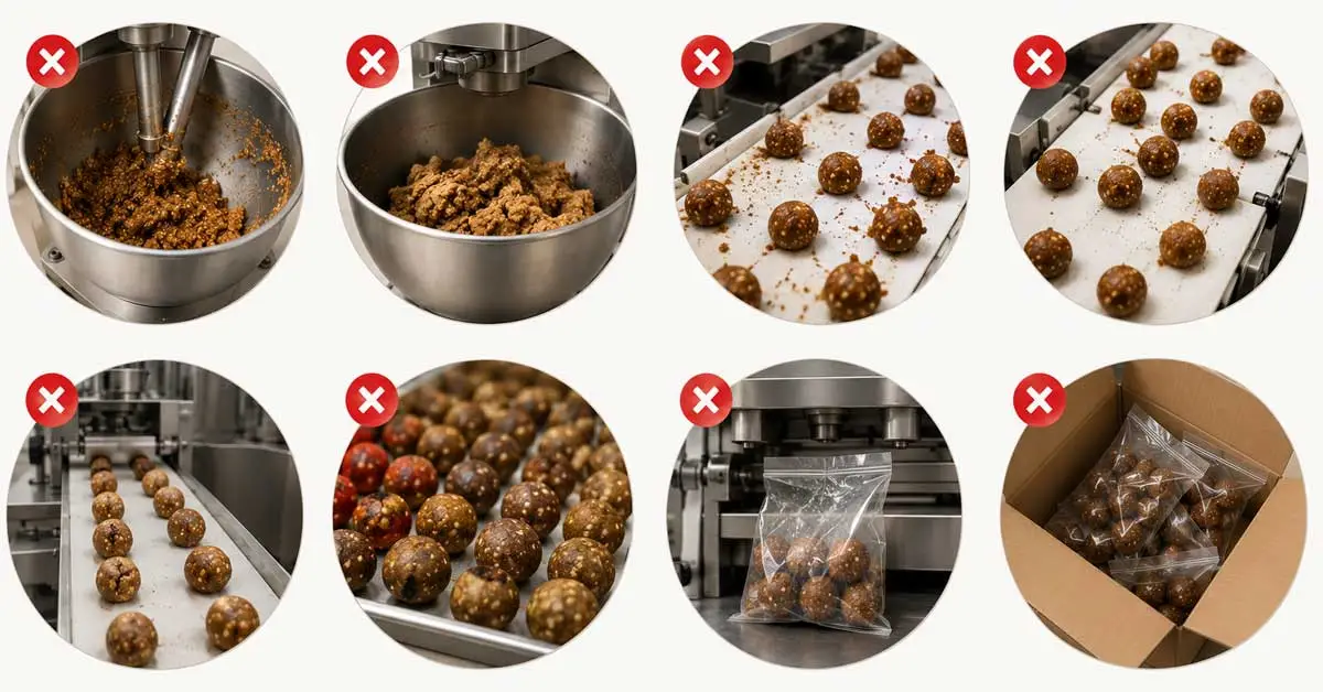 Common issues during commercial production: