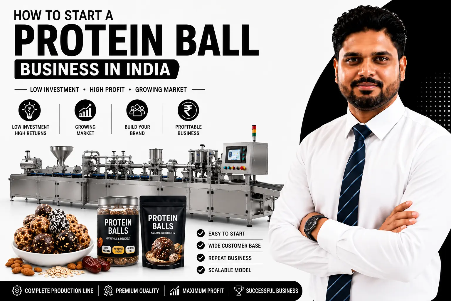 How To Start A Protein Ball Business