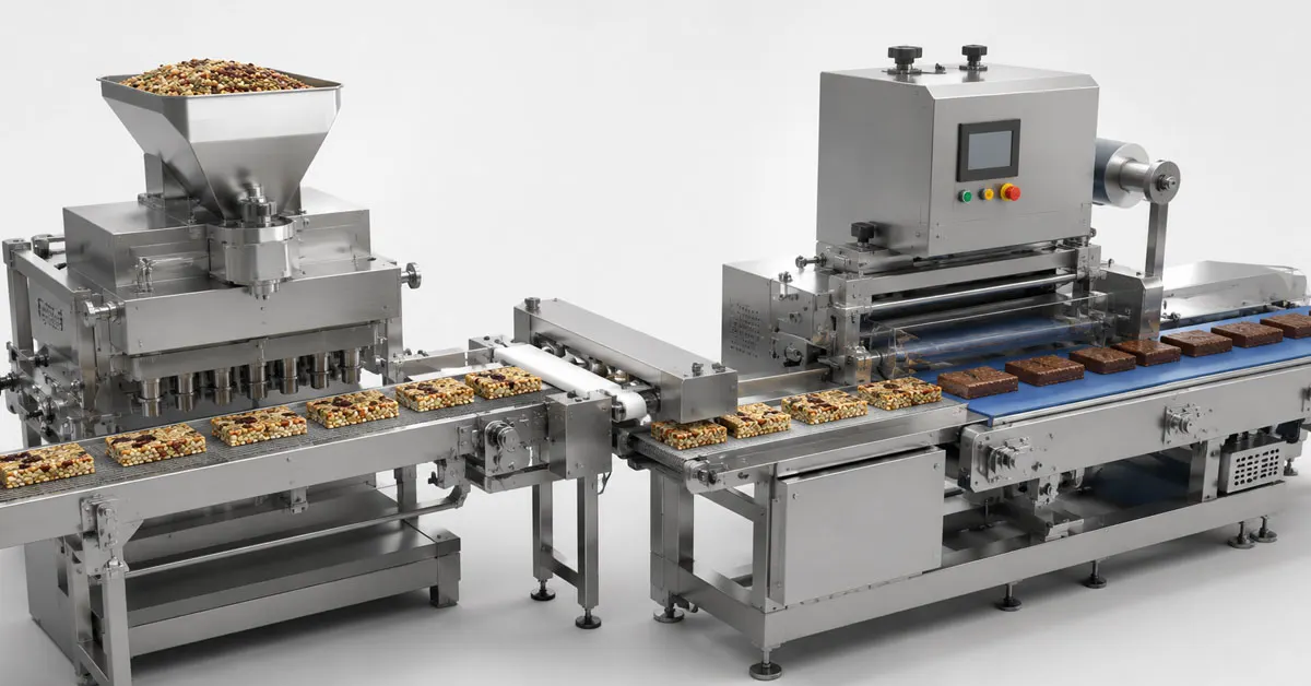 Integrates with Protein Bar Machine and Energy Bar Machine