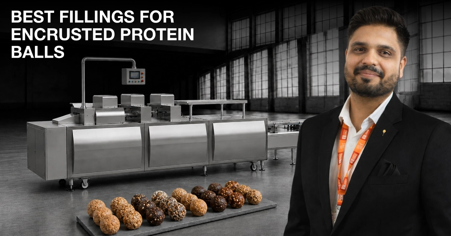 Best Fillings for Encrusted Protein Balls