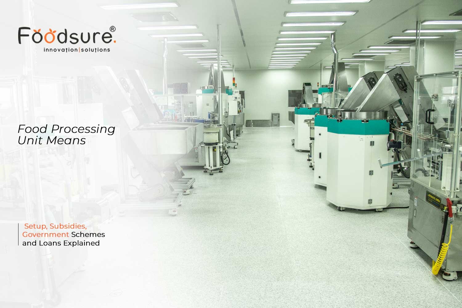 food processing unit means