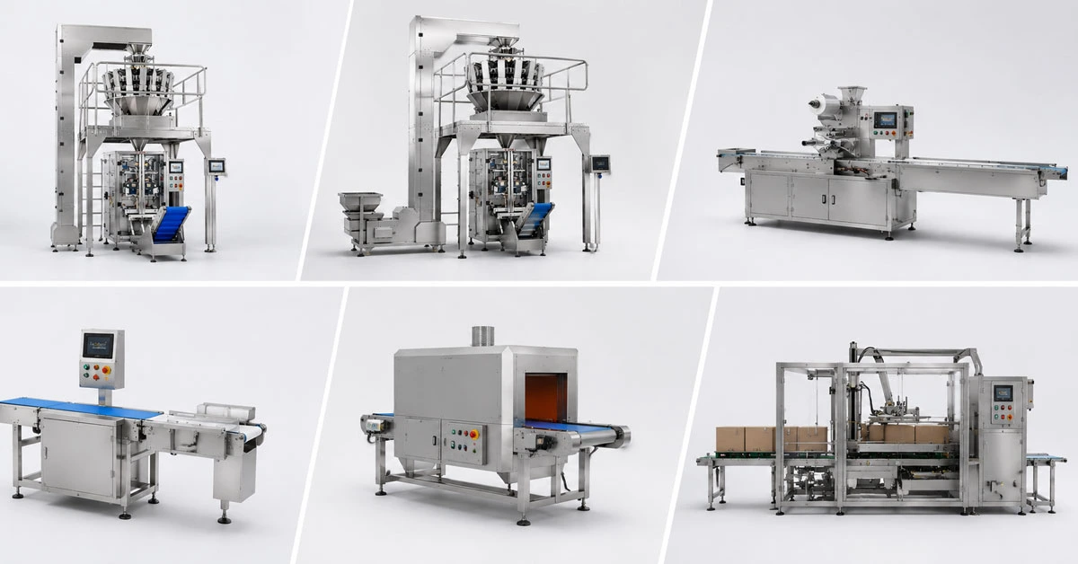 Types of Food Packaging Machines 