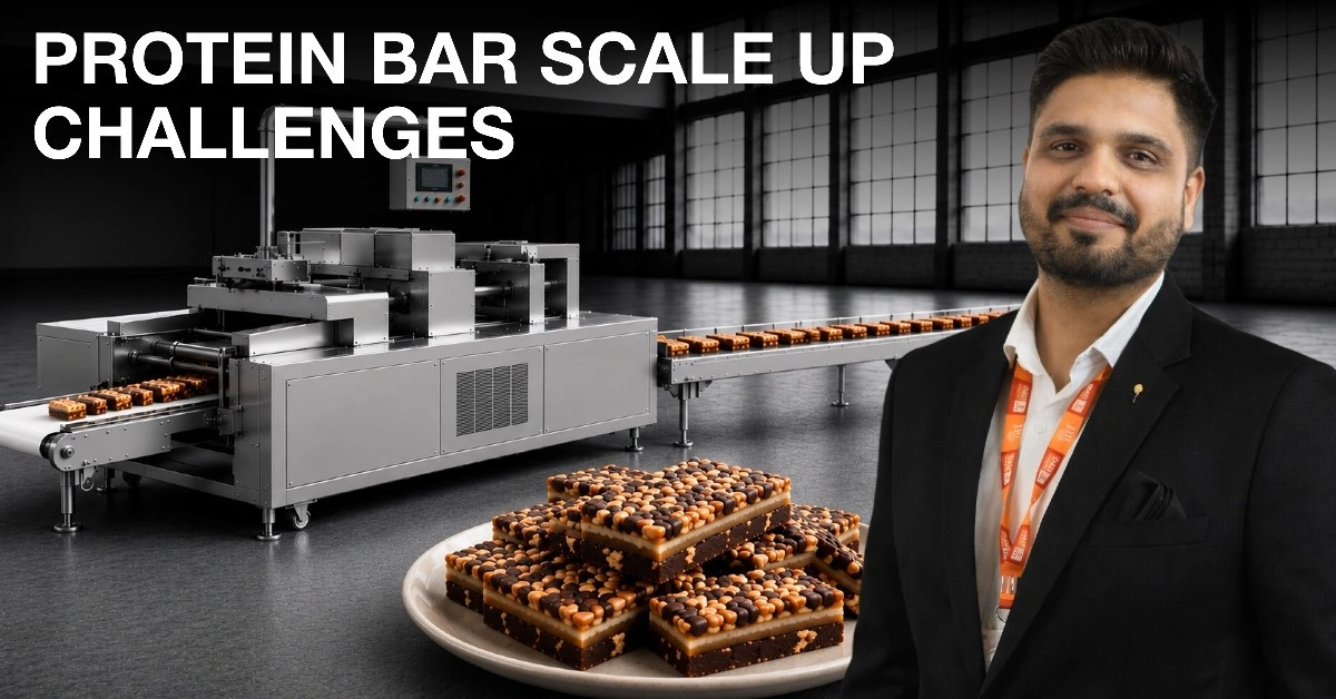 protein bar scale up challenges